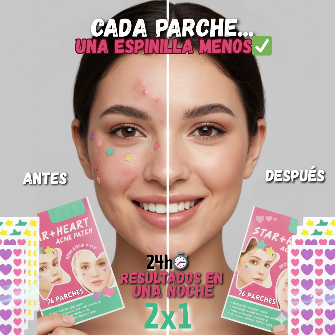 PARCHES FIGURITAS ANTIACNÉ | ELAIMEI®