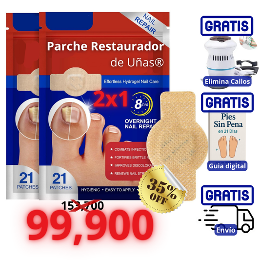 Parche Restaurador de Uñas® Transforma tus uñas en 21 noches